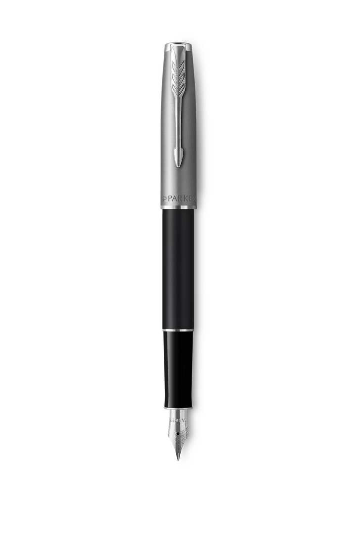 Pióro wieczne Parker Sonnet Sand Blasted Metal Black CT